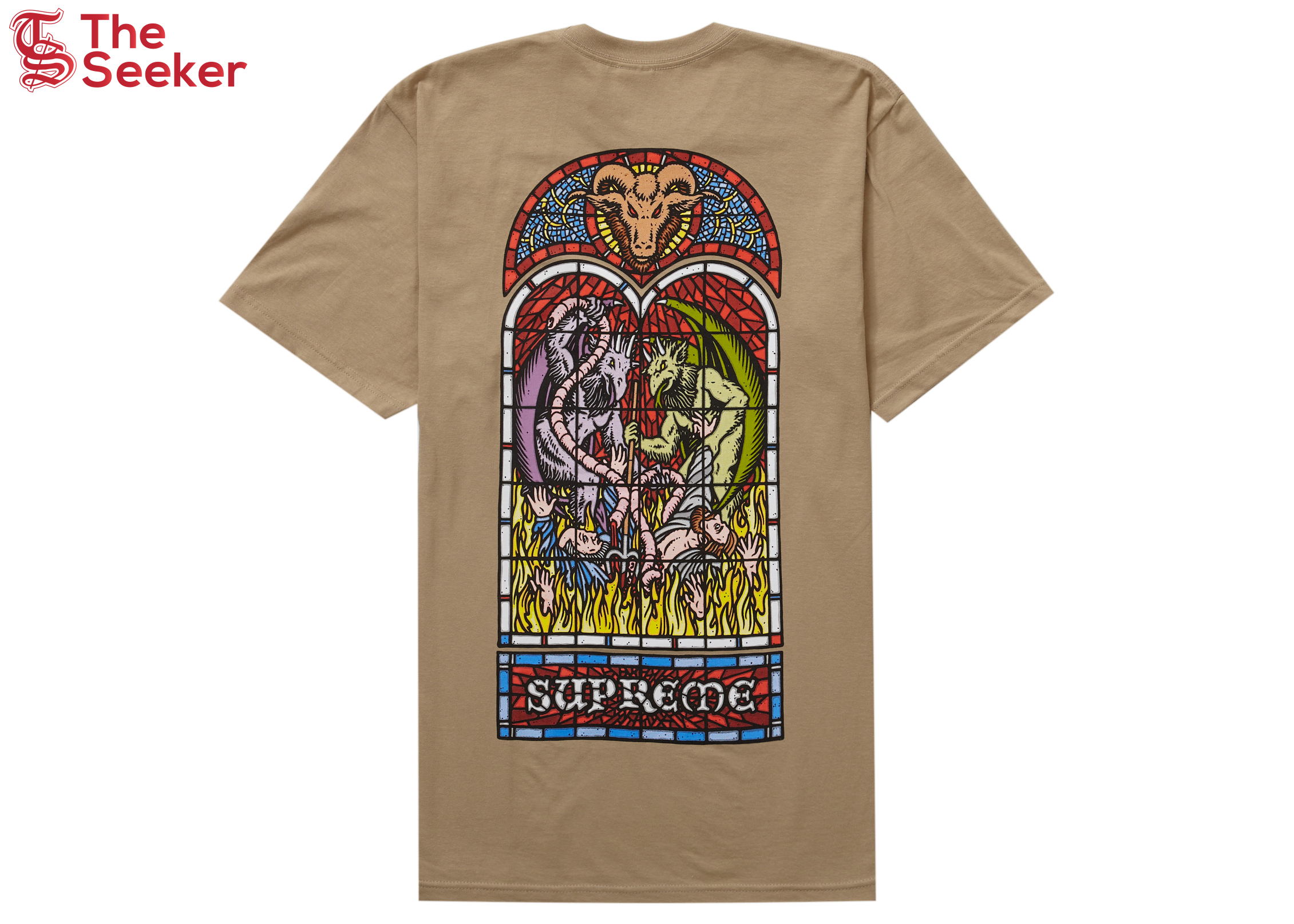 Supreme Worship Tee Khaki