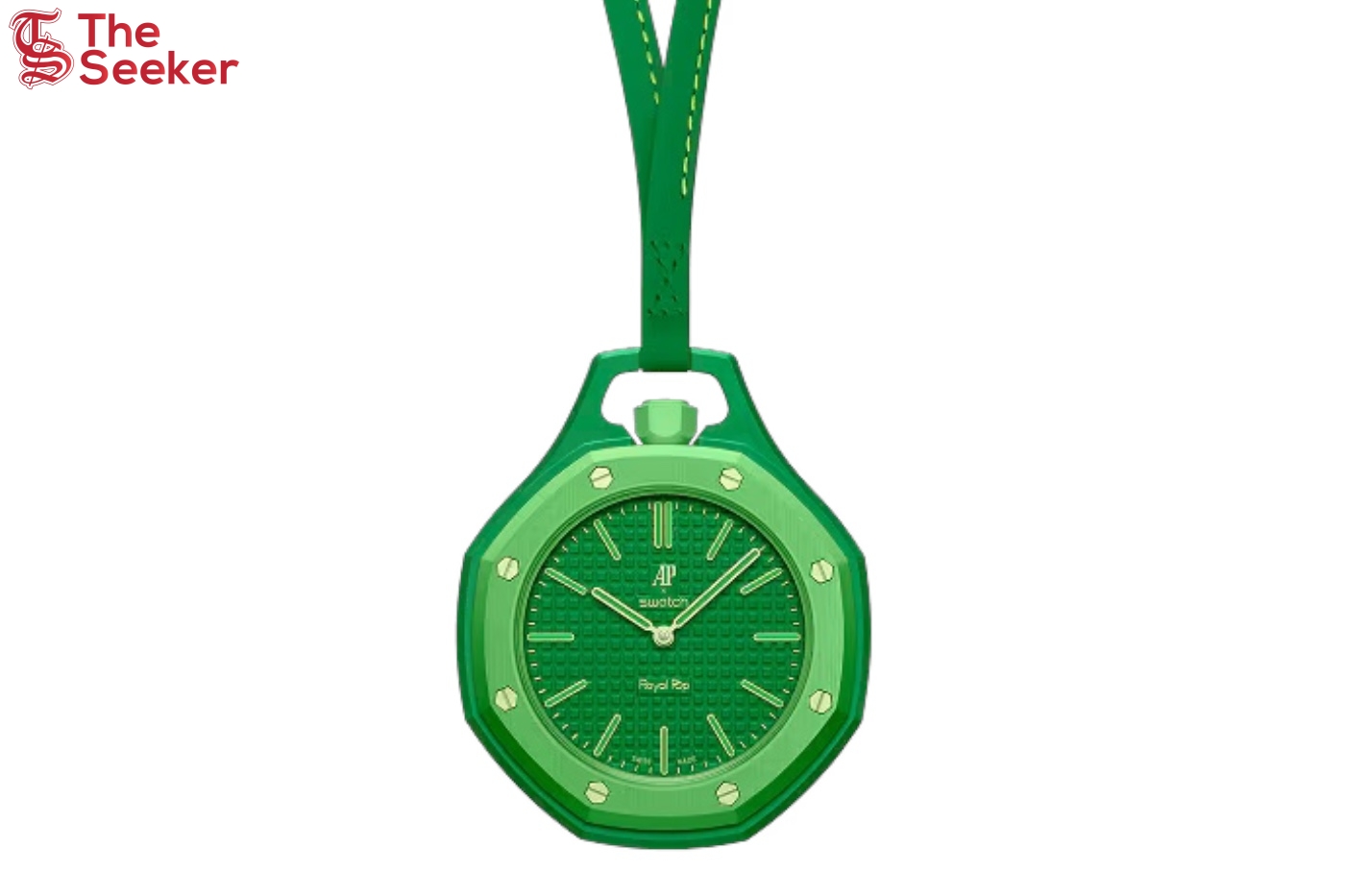 Swatch-x-Audemars-Piguet-Bioceramic-Royal-Pop-Green-Eight-SSX03G100N