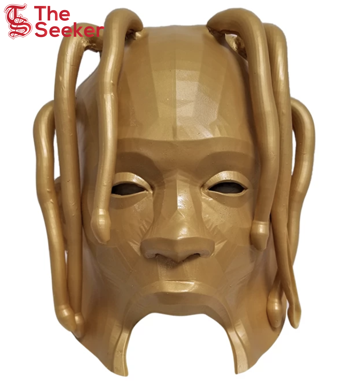 Travis Scott Astroworld Mask Gold