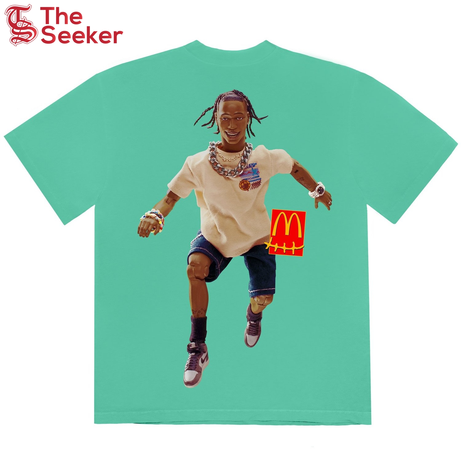 Travis Scott x McDonald's Action Figure Series IV T-Shirt Mint