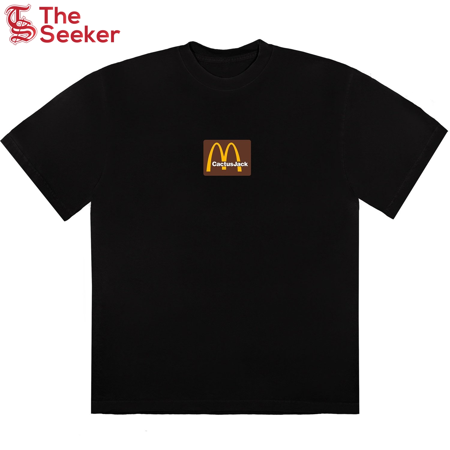 Travis Scott x McDonald's Sesame Inv T-Shirt Black/Brown