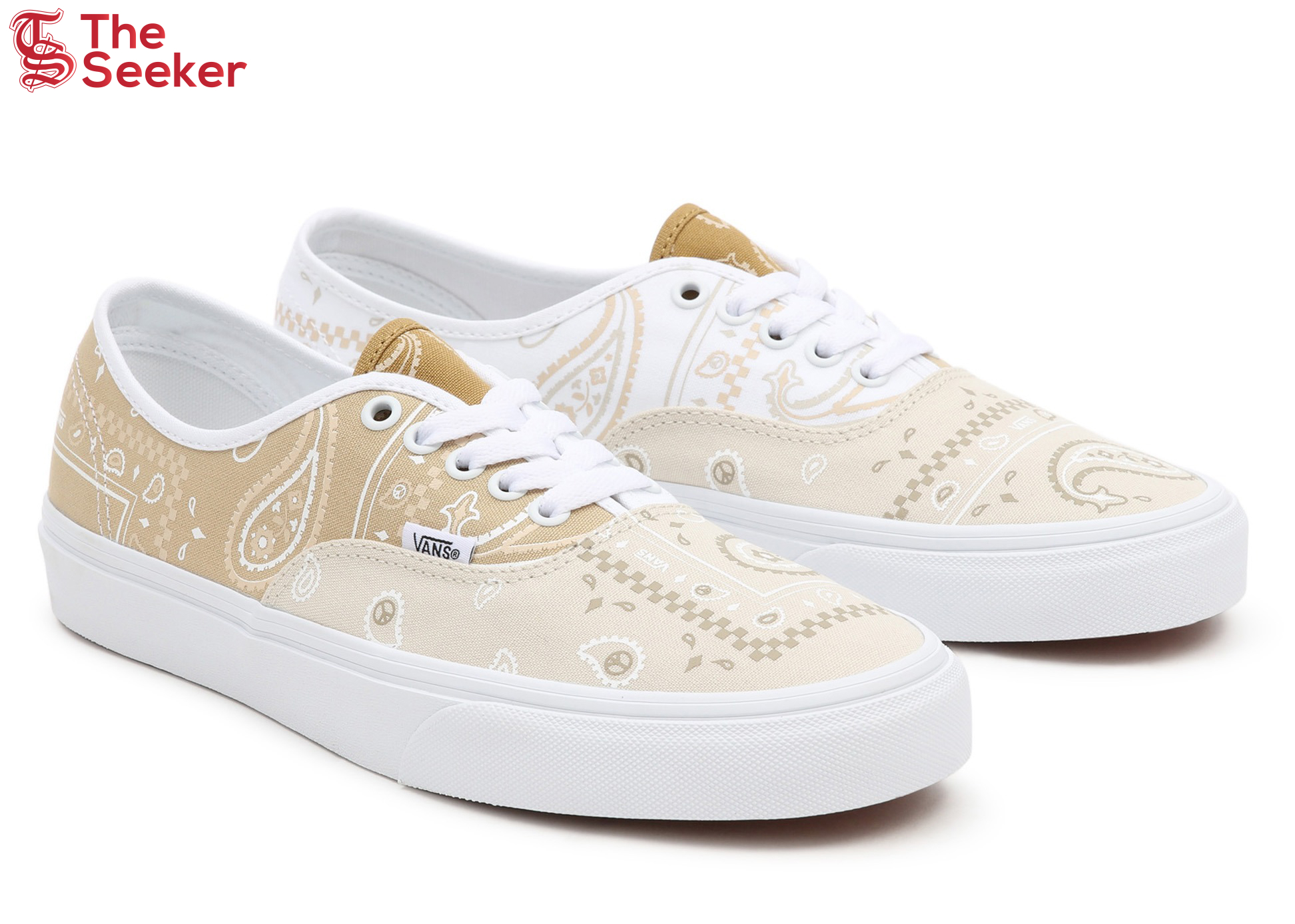 Vans Authentic Peace Paisley Peace True White