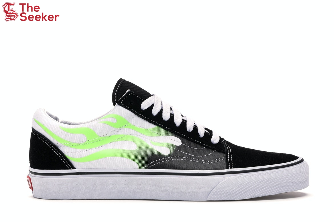 Vans Old Skool Flame Black True White