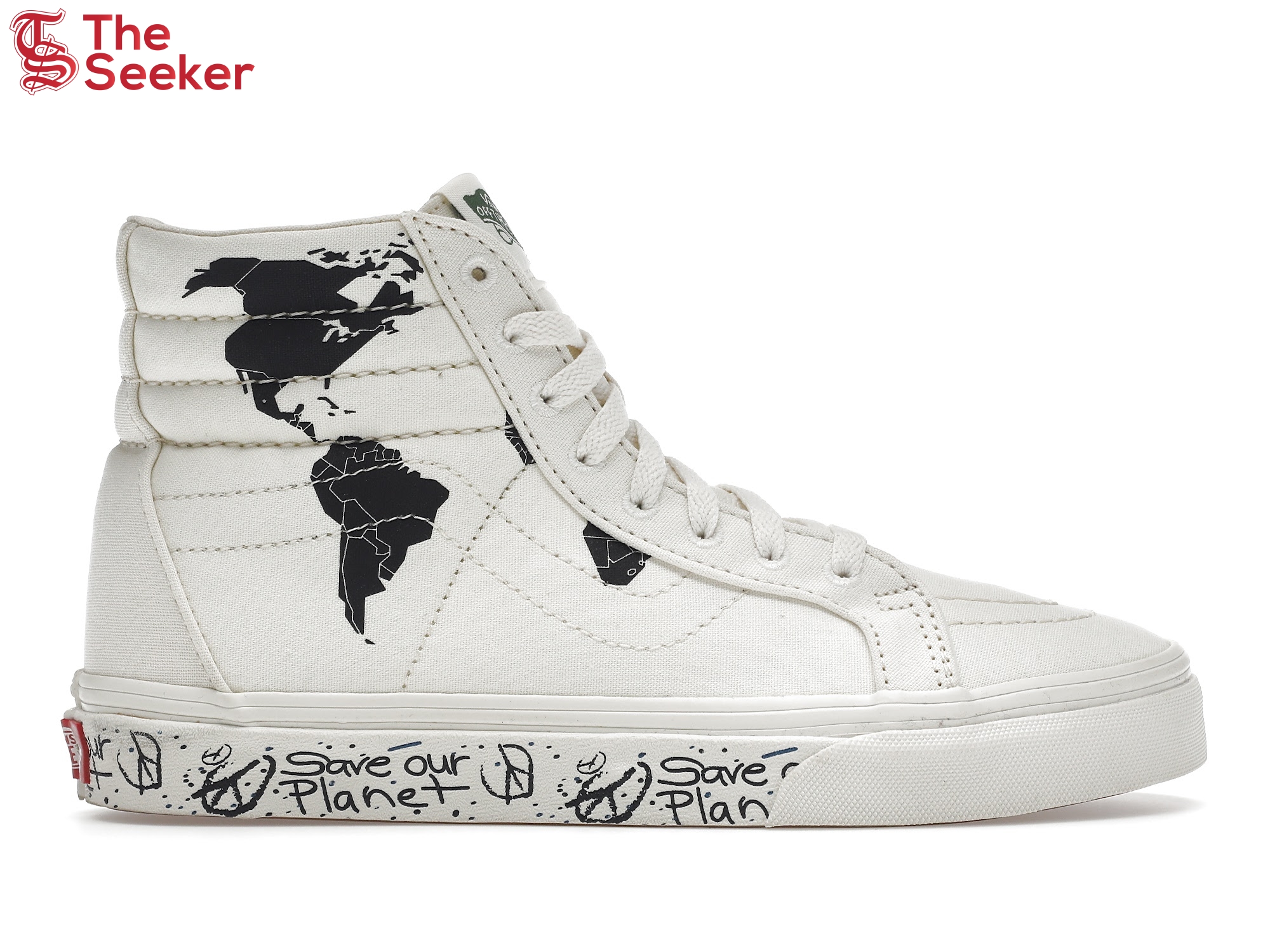 Vans Sk8-Hi Re-Issue Save Our Planet White Black