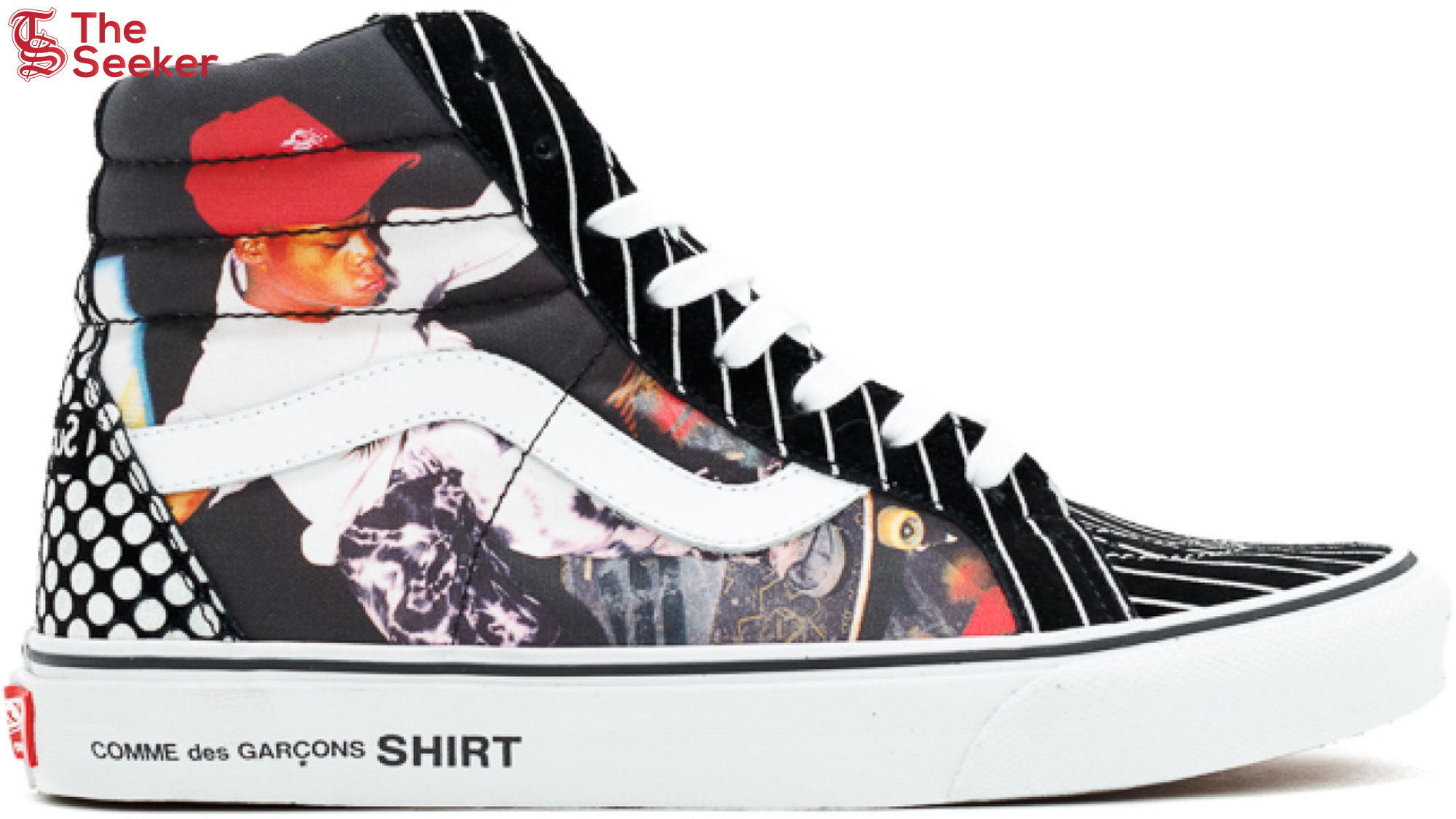 Vans Sk8-Hi Supreme CDG Harold Hunter Black