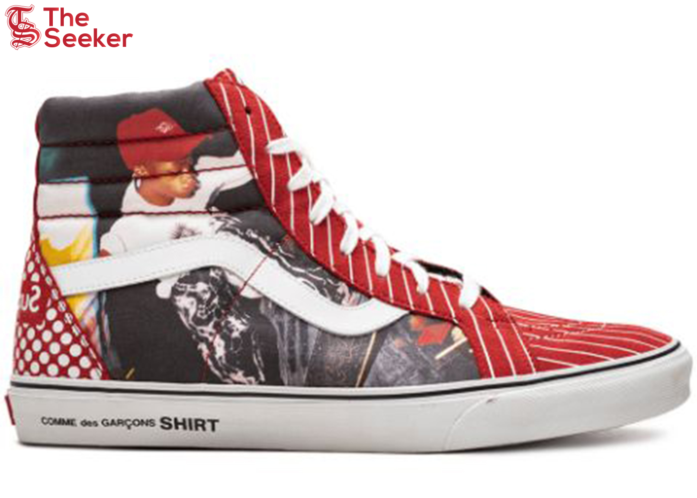 Vans Sk8-Hi Supreme x CDG Harold Hunter (Red)