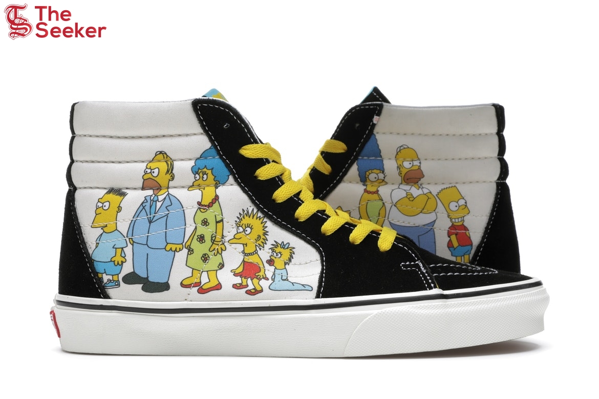 Vans Sk8-Hi The Simpsons Family Portrait