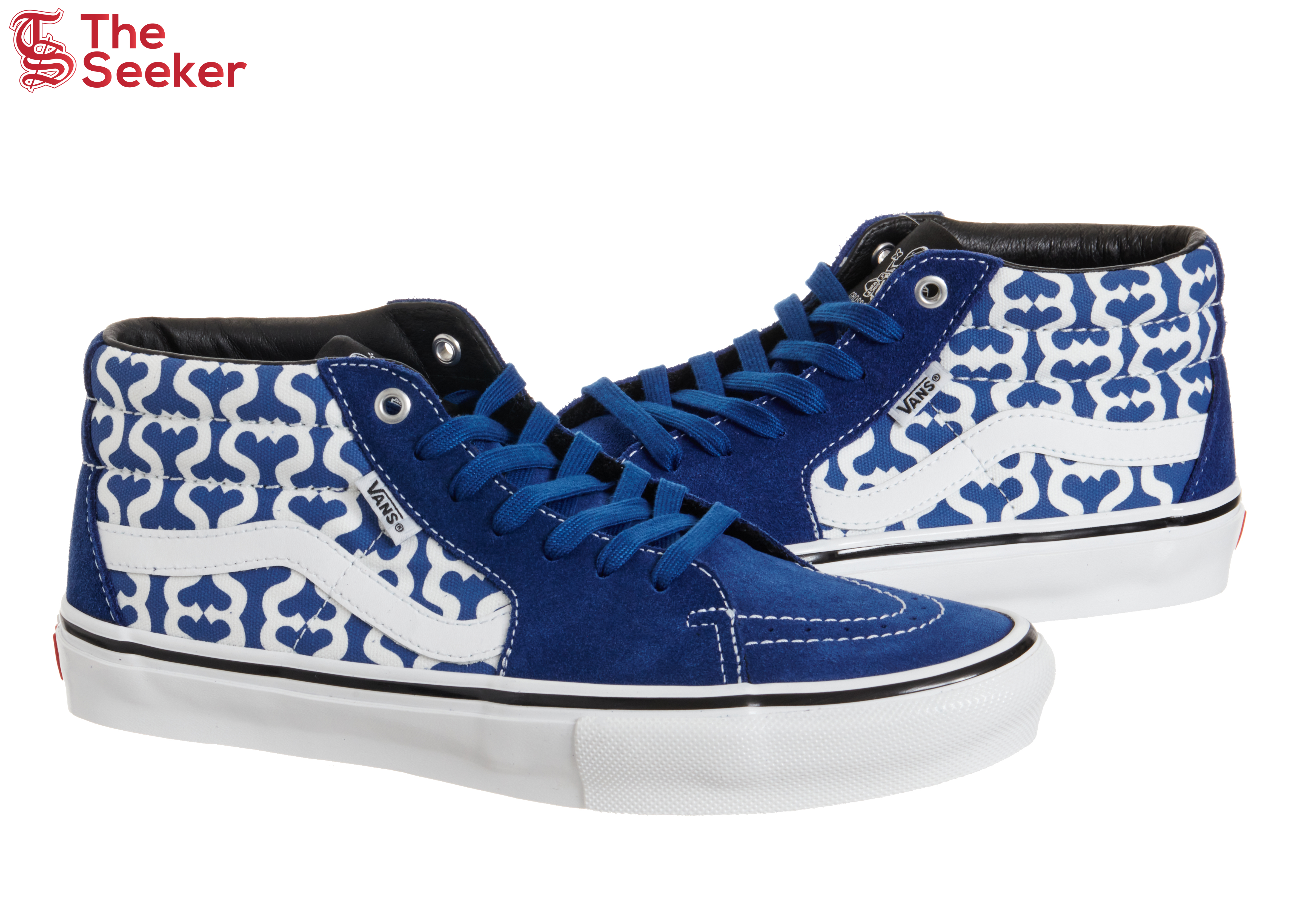 Vans Skate Grosso Mid Supreme Monogram S Logo Royal