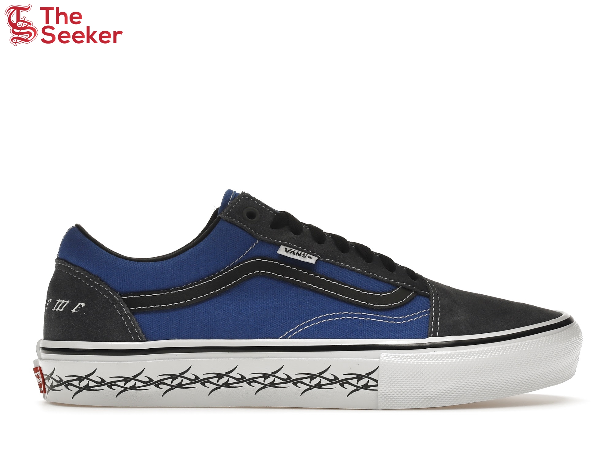 Vans Skate Old Skool Supreme Tribal Barbed Wire Royal