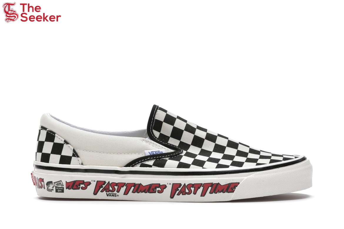 Vans Slip-On 98 DX  Anaheim Factory Fast Times