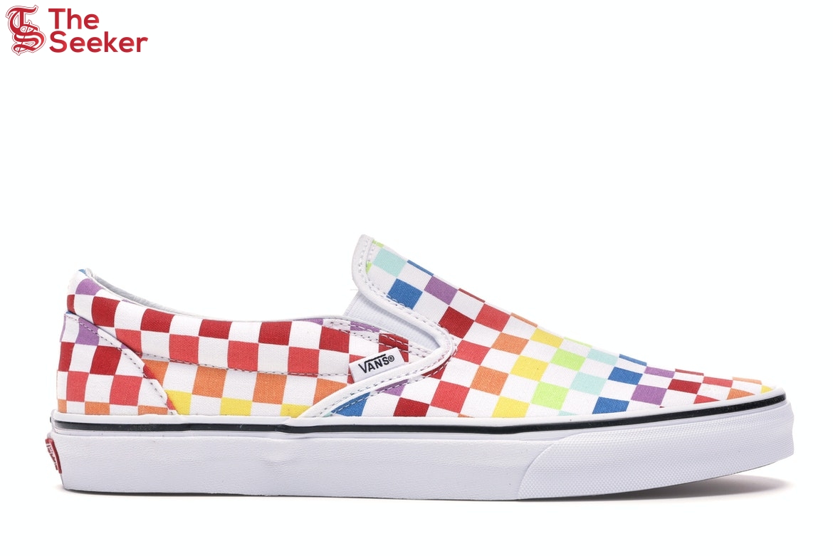 Vans Slip-On Rainbow Checkerboard