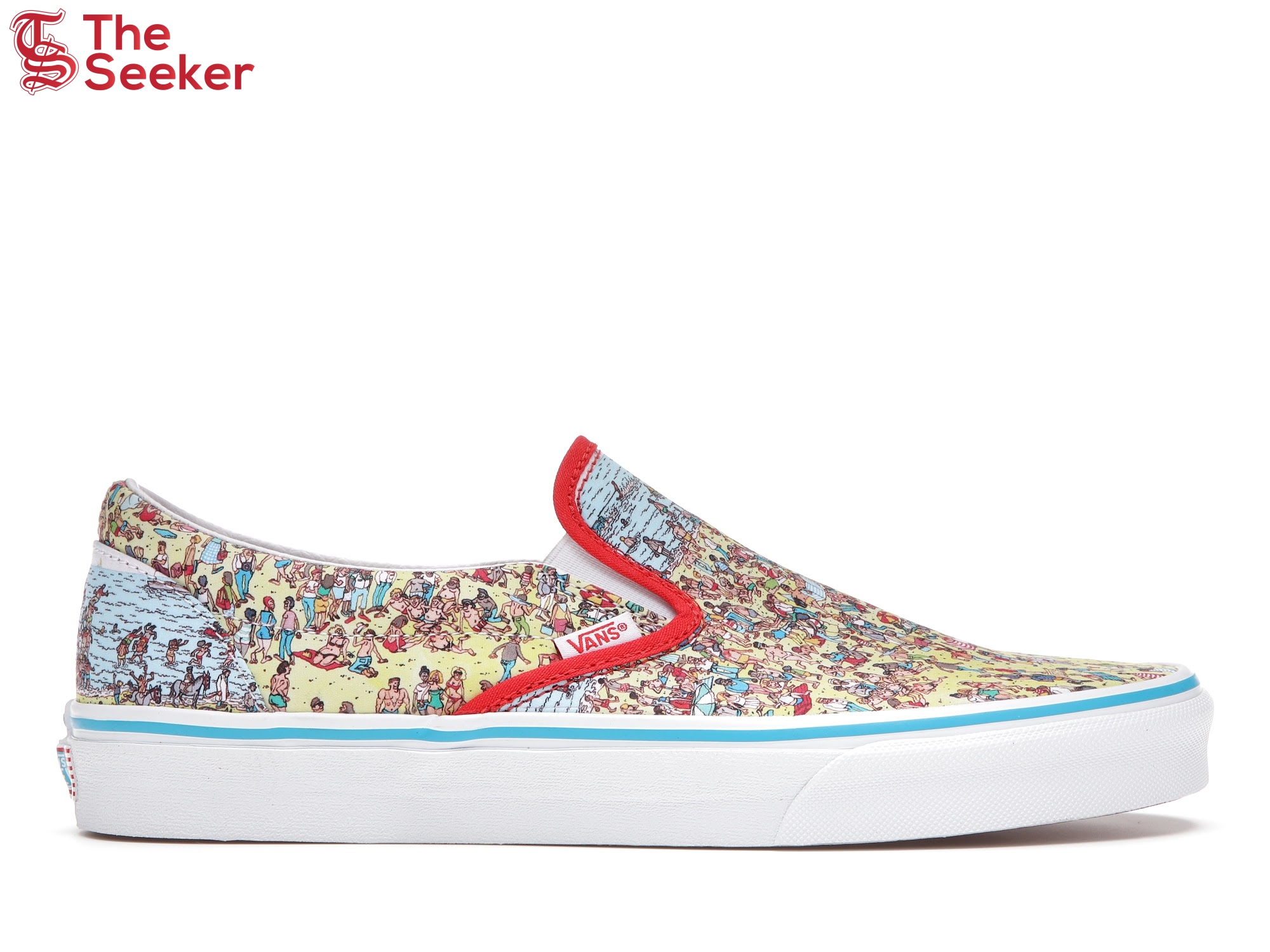 Vans Slip-On Wheres Waldo Beach