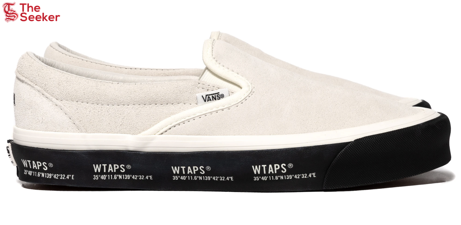 Vans Slip-On WTAPS White Black