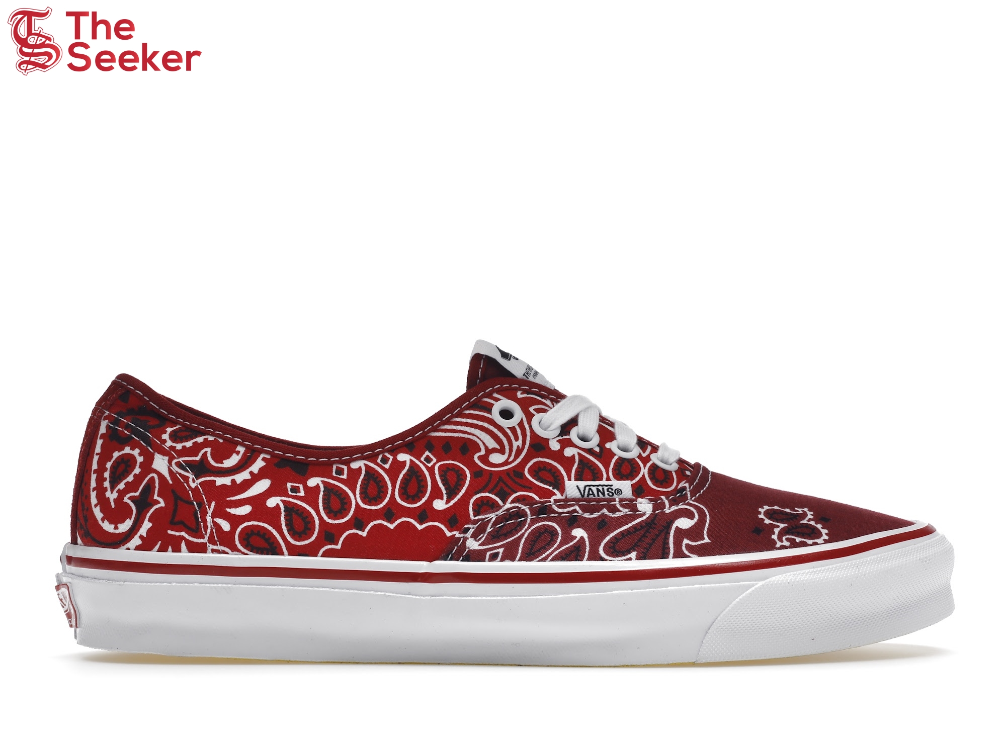 Vans Vault OG Authentic LX Bedwin & the Heartbreakers Red Bandana