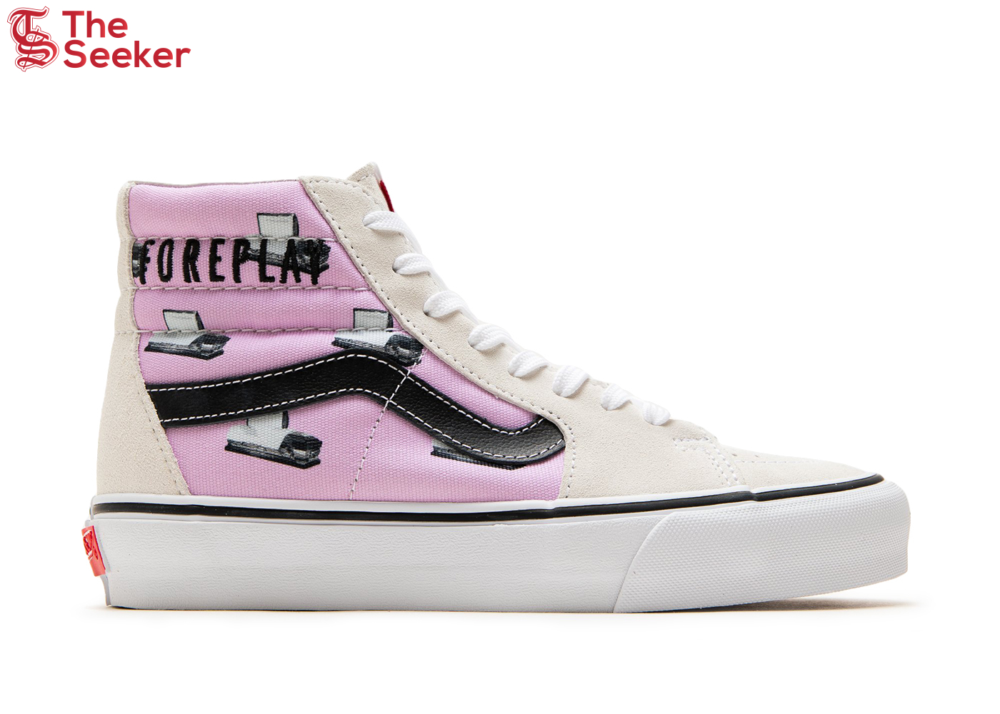 Vans Vault Sk8-Hi LX Cali Thornhill Dewitt White Pink