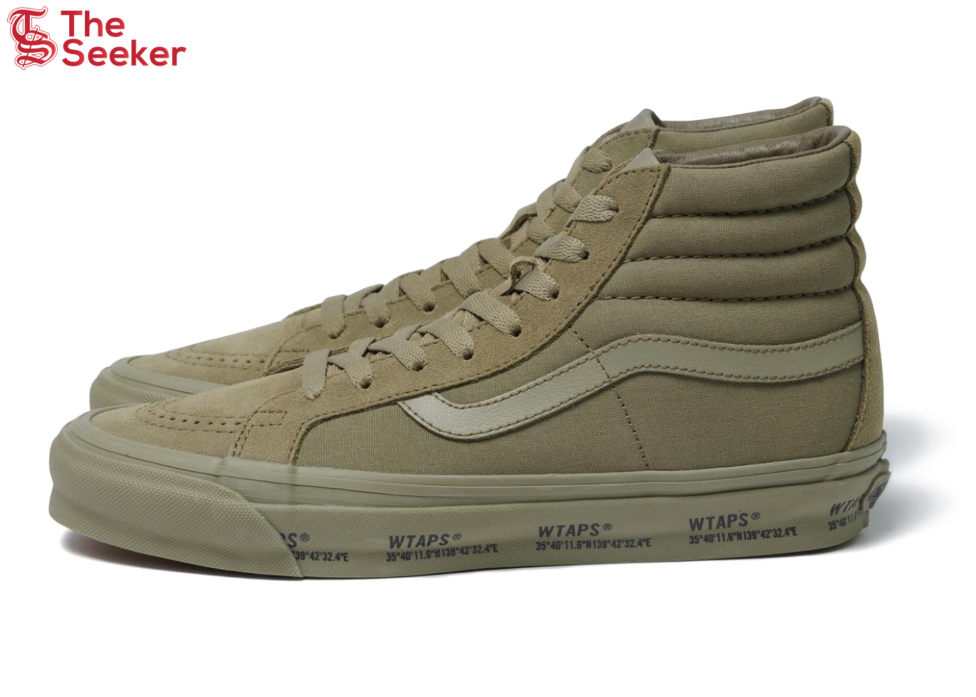 Vans Vault Sk8-Hi OG LX WTAPS Olive Drab