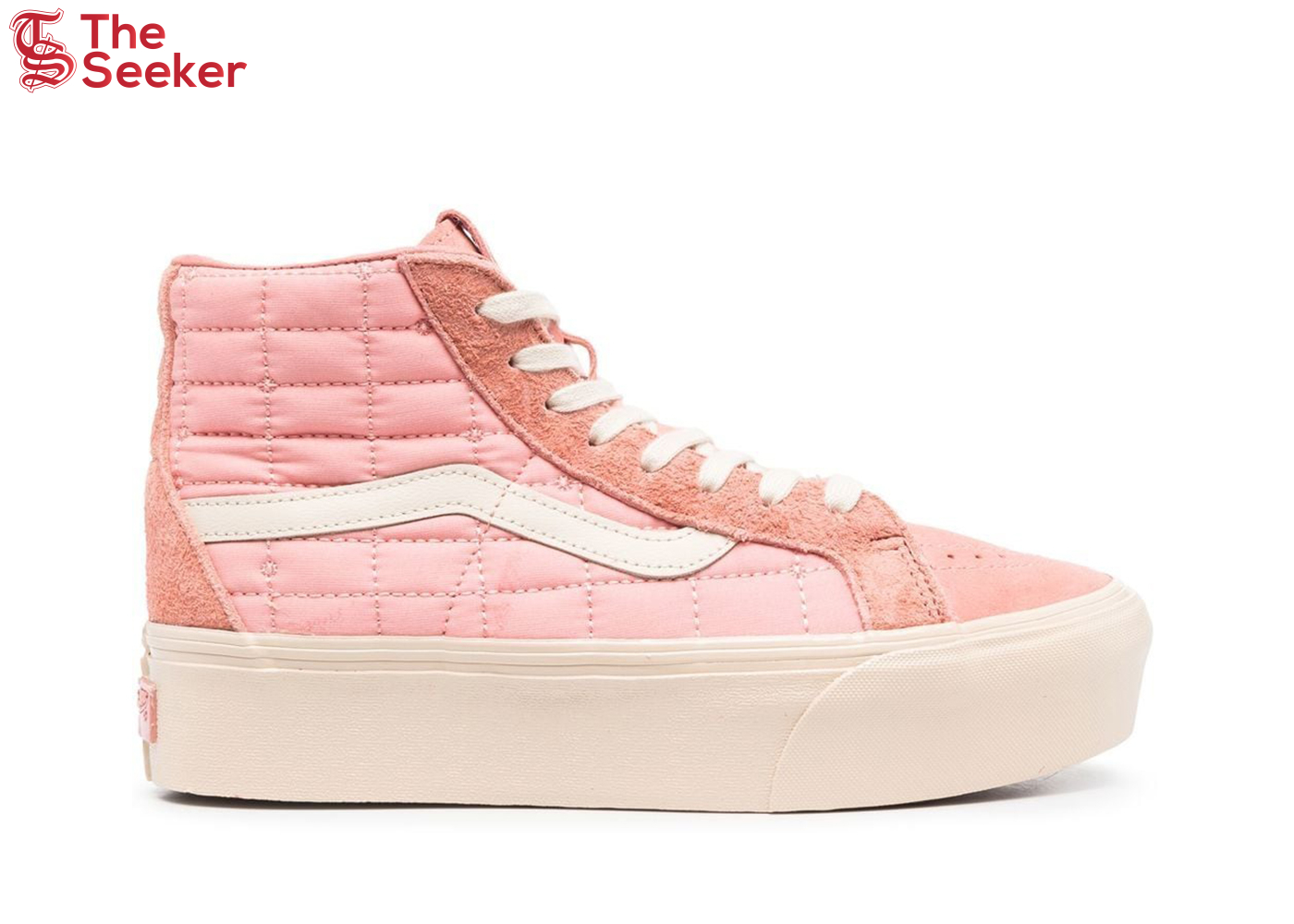 Vans Vault Sk8-Hi Reissue Platform LX Joe Freshgoods Chocolate Valley Resort Coral Pink