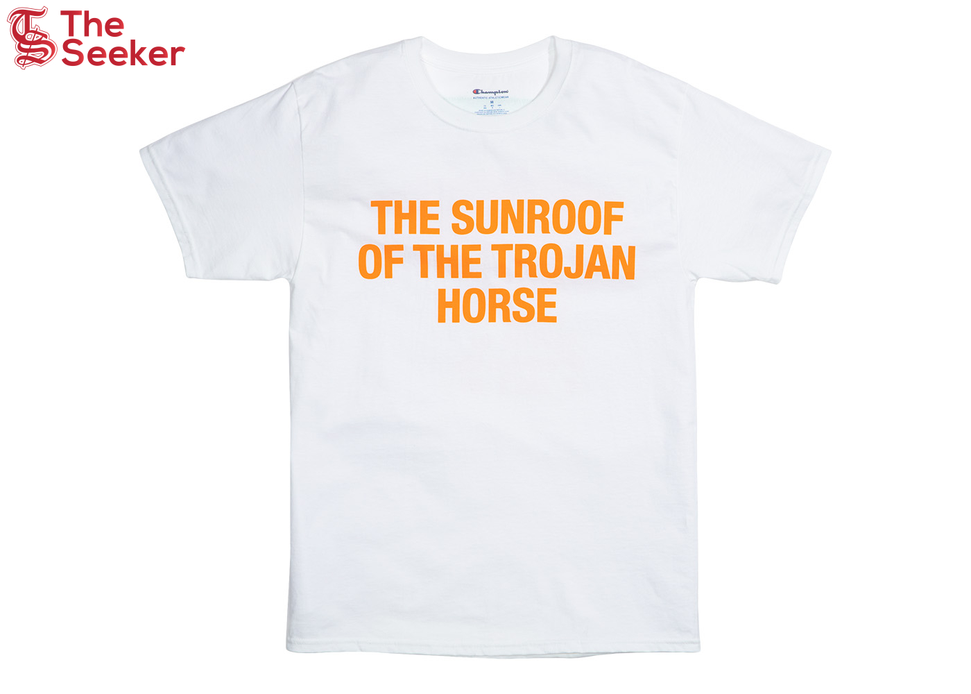 Virgil Abloh Brooklyn Museum Sunroof Trojan Horse T-shirt White