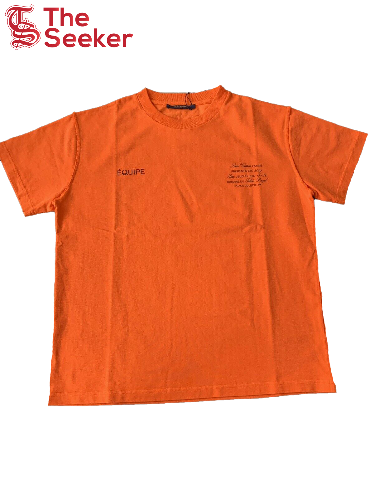 Virgil Abloh x MCA Figures of Speech Louis Vuitton Tee Orange