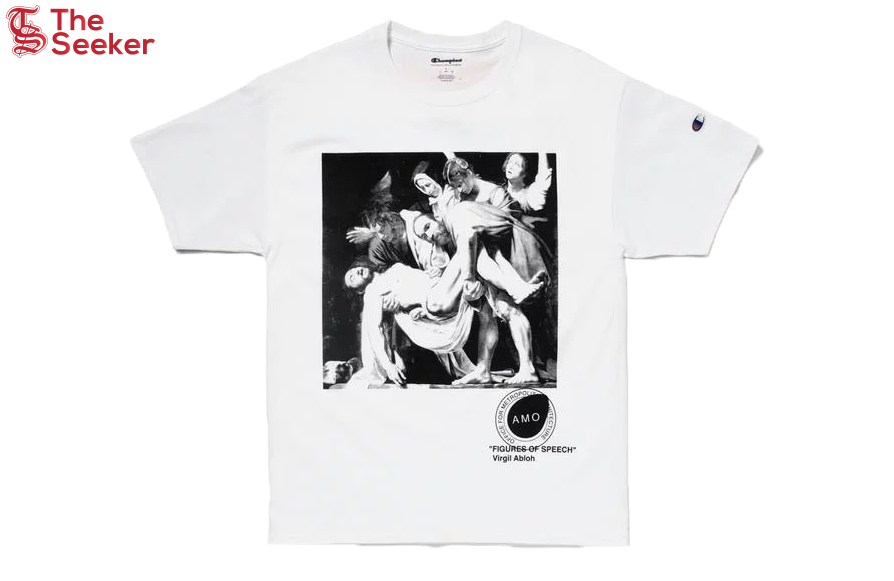 Virgil Abloh x MCA Figures of Speech Pyrex Caravaggio Tee White