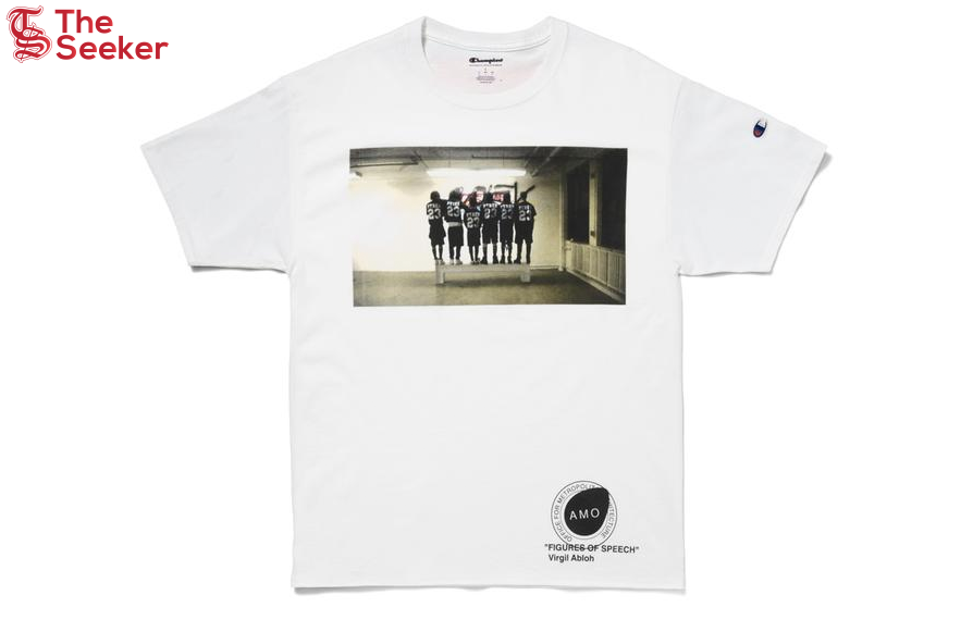 Virgil Abloh x MCA Figures of Speech Pyrex Team Tee White