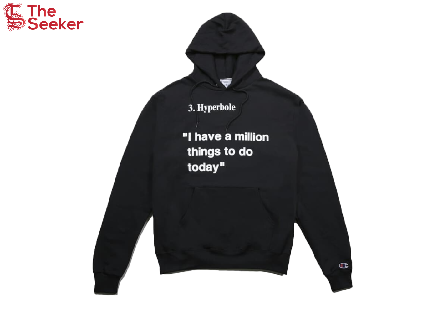 Virgil Abloh x MCA Hyperbole Hoodie Black